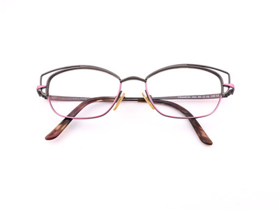 Jean Lafont Eyeglasses, Frames Only, Trianon 282 Green/Pink, 50-16-136, France