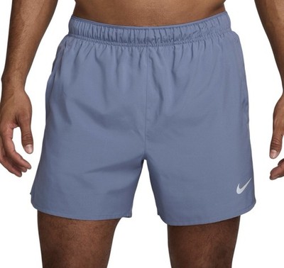 Nike Men s Dri-FIT Challenger 5'' Brief-Lined Versatile Shorts World Indigo XXL