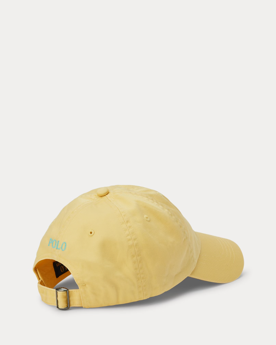 Polo Ralph Lauren Cotton Chino Baseball Cap Corn Yellow