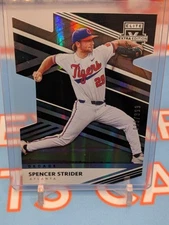 2020 Panini Elite Extra Edition /999 Spencer Strider Die Cut #133 Atlanta Braves