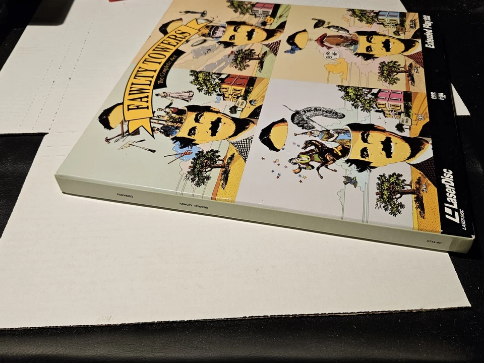 Fawlty Towers The Complete Set 4-Disc Box Set LaserDisc Movie Wall Art Deco - Image 2 of 4