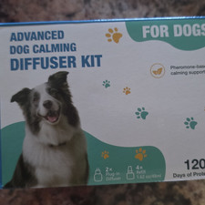 Advanced Dog Calming Diffuser Kit Pheromone Diffuser Kit for Dogs White