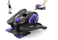 FUNMILY Under Desk Elliptical, Under Desk Bike Pedal Exerciser- New in box