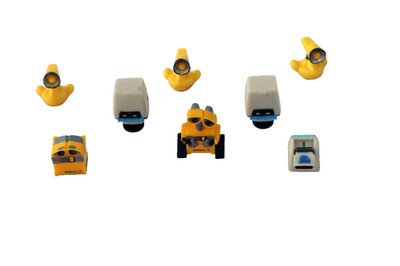 Kinder Surprise WALL-E & M-O Robots Set 2008 Disney Pixar Figures & Accessories