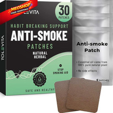 Anti-Smoke Herbal Patches 7 mg  Quit Smoking to Help 7 mg, Brown