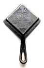 Original Griswold Cast Iron No. 129 Square Egg Skillet / VG Condition