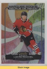 2022-23 O-Pee-Chee Platinum Rainbow Color Wheel Lukas Reichel #205 READ 0k85