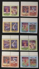 Bequia St Vincent - Olympic sets perf/imperf MNH - 463