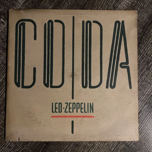 Led Zeppelin Coda LP Vinyl Record Gatefold Record Swan Song 90051-1 (S2)