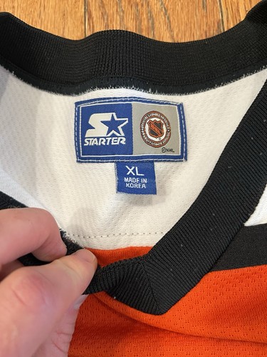 Starter Philadelphia Flyers Jersey NHL Hockey XL Eastern Conference Vintage 90s - Picture 3 of 11