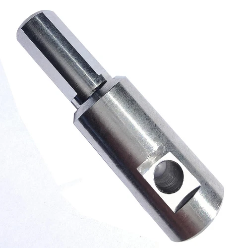 304 Stainless Steel Ice Auger Drill Adapter Fits Drill Chuck: 1/2" Plus and 1...