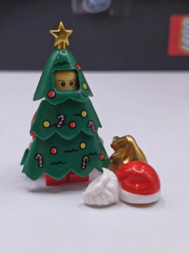 NEW Santa Claus + Christmas Tree Costume Custom Lego Minifigure - Image 2 of 4