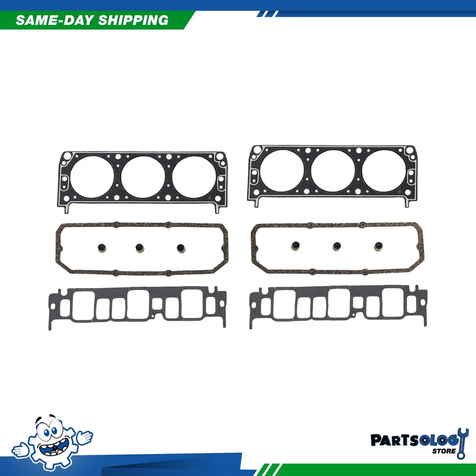 Juego de culata de grafito DNJ HGS3107 para 93-95 Pontiac Camaro 3,4 L OHV Foto 3 de 3