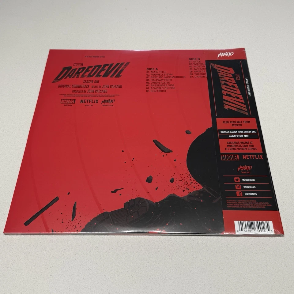 Mondo Defenders Soundtrack Set Vinyl LP (Daredevil, Jessica Jones+) New Sealed  - Image 3 of 4