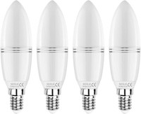 E14 LED Kerzen Lampe 12W, 100W GlüHbirnen äQuivalent, 6000K Kaltweiß, Nicht Di
