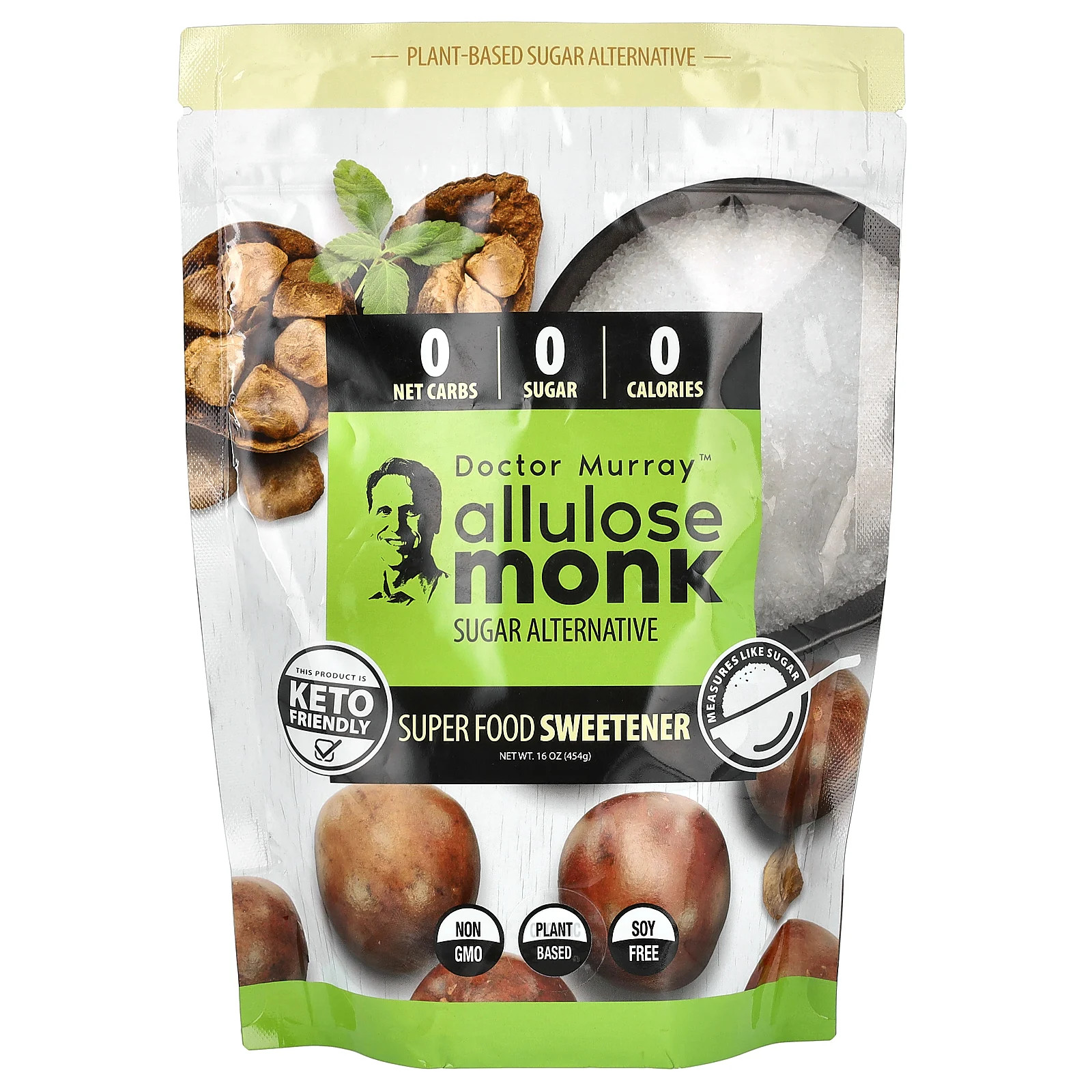 Allulose Monk, Альтернатива сахару, 16 унций (454 г)