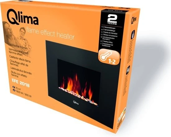 Qlima EFE 2018 – Elektrischer Kaminofen - Bild 3 von 3