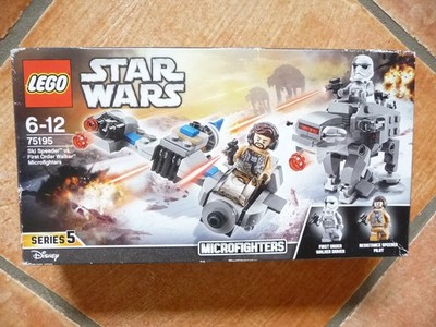 LEGO Star Wars Microfighters 75195 Ski Speeder vs. First Order Walker, neu+ovp.