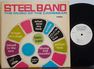 WIRL STEEL BAND Music of the Caribbean RARE 1965 WIRL LP Jump-Up BARBADOS IMPORT