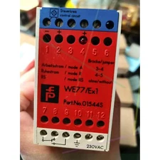 ONE USED PEPPERL+FUCHS safety barrier WE77/Ex1 Fast Ship