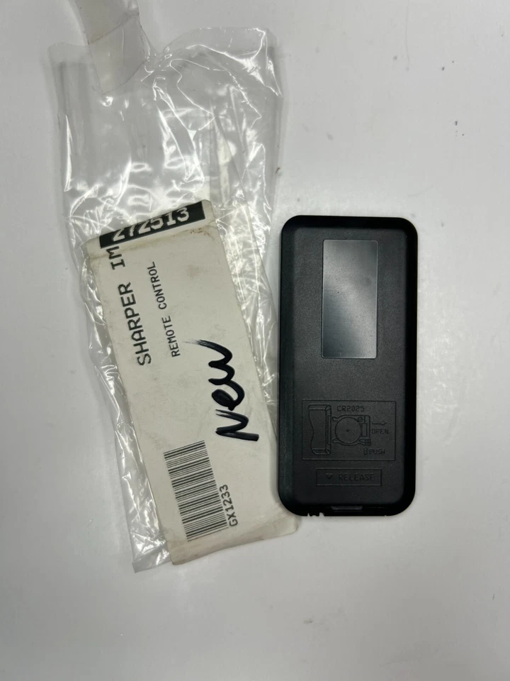 Sharper Image GX1233 LCD TV/Monitor Remote Control, Silver - OEM NOS - Image 2 of 2