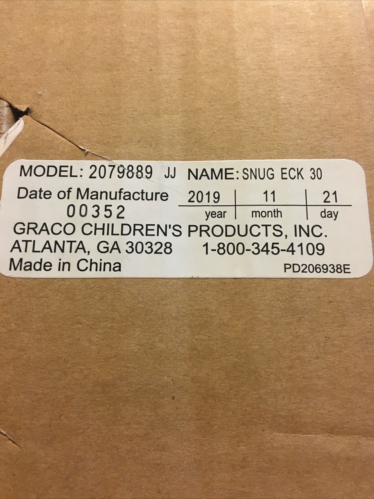 graco snugride 30 winfield