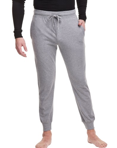 Hanes Men's Jogger Sweatpants Knit Comfort Flex Fit Pockets Button Fly  PANT NWT - Picture 1 of 6