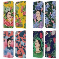 FRIDA KAHLO PORTRAIT 3 LEATHER BOOK WALLET CASE COVER FOR APPLE iPOD TOUCH MP3