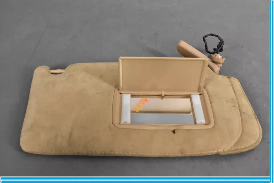 03-19 Maserati Quattroporte lado derecho pasajero parasol beige OEM Foto 4 de 4