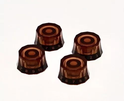 PRS GUITAR CONTROL KNOBS Lampshade Amber Fit PRS Paul Reed Smith CE 18 SPLINE