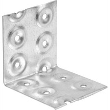 Angle Nail Plate Galvanised Timber Jointing 50x50x50mm x 10pcs Bulk Offer Joblot