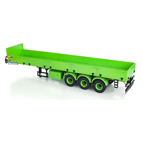 1/14 Metal 3 Axles Semi Trailer Manual Lifting Legs for RC Tractor Truck Vehicle - Picture 8 of 12