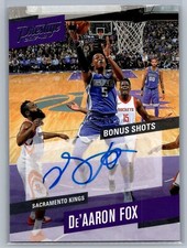 2017-18 Panini Prestige - Bonus Shots Signatures #9 De'Aaron Fox (AU,RC)