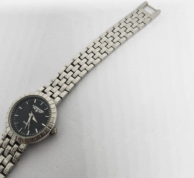 RARO! Reloj Longines Plata Único Resistente a Reloj Foto 2 de 4