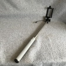 33" Compact Small Lightweight Pocket Selfie Stick with 3.5mm Jack Cable - Used