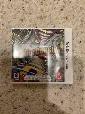 RollerCoaster Tycoon 3D Roller Coaster Nintendo 3DS XL 2DS NEW Sealed