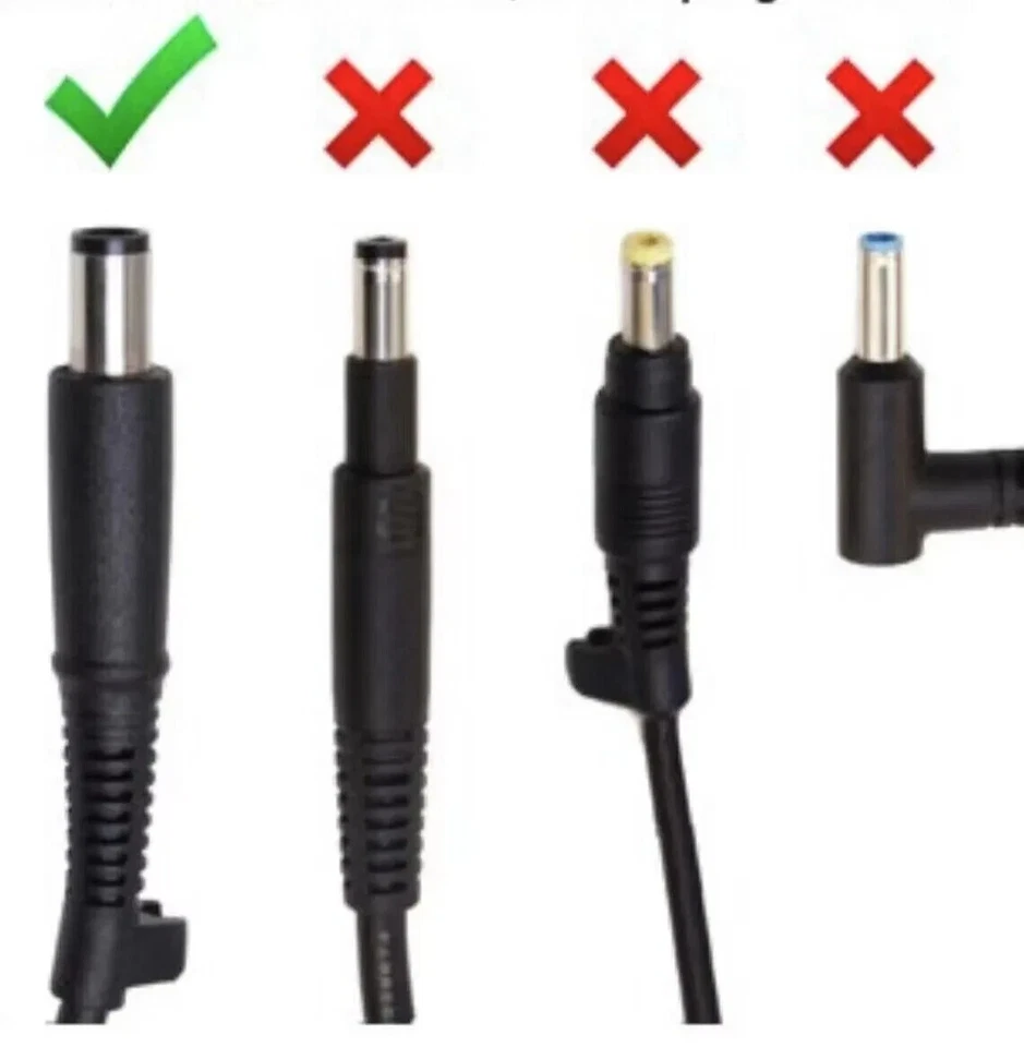 Genuine OEM Big Barrel HP Laptop Charger AC Power Adapter 65W 19.5V 3.33A 902990 - Image 2 of 4