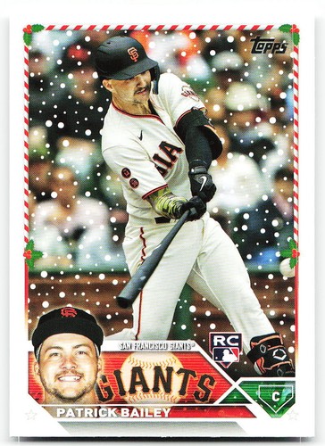 🔥 2023 Topps Holiday #H122 Patrick Bailey Rookie