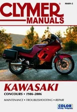 1986-2006 Kawasaki Concours ZG1000 GTR1000 Repair Service Workshop Manual M4092