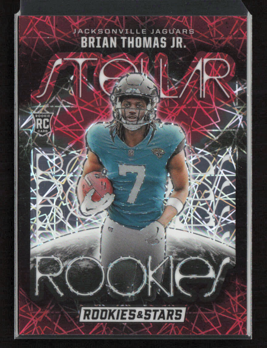 2024 Rookies & Stars Stellar Rookies Red Lazer #SR-BTJ Brian