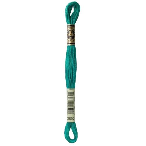 Bothy Threads Kreuzstich-Set „Grüne Weiden“ – Inkl. Stoff, Garn & Nadel (28x31 Cm)