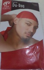 Six Titan Du-Rag Classic 1 Size Fit all Color Red