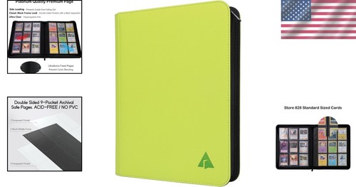 Versatile Side Loading Card Binder - Premium 9-Pocket for TCG and Sports Cards - Picture 2 of 11