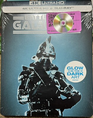 Battlestar Galactica 4K Steelbook  (4K Ultra HD, Blu-Ray, 1978) New Sealed!