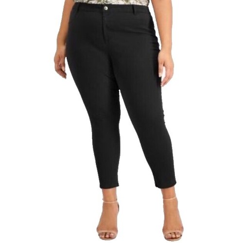 calvin klein curvy fit dress pants Calvin Klein Black Plus Size Pants