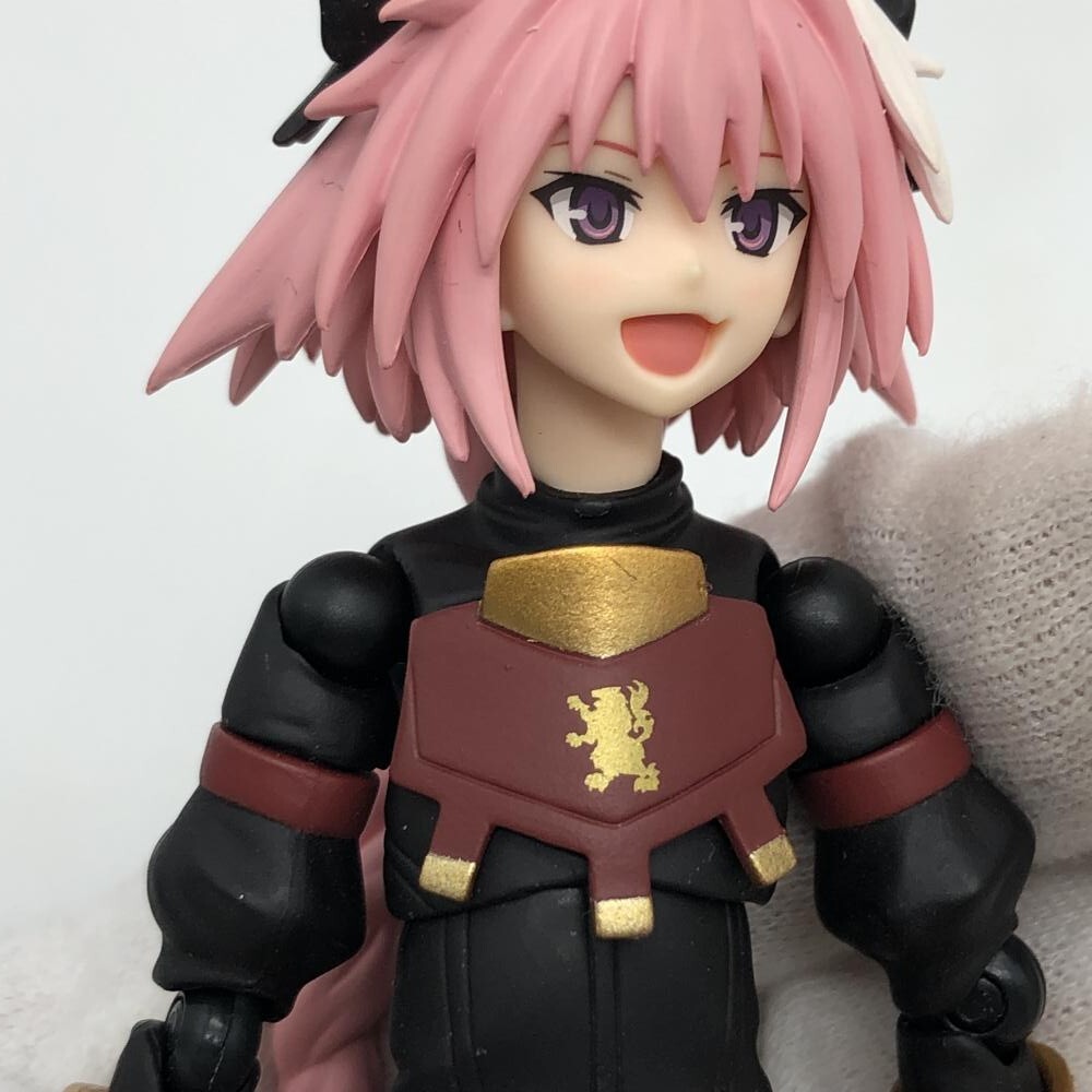 【中古】マント汚れ)グッドスマイルカンパニー figma 423  &quot;黒&quot;のライダー/Fate/Apocrypha[6][240006551568] Figma 423 Fate Apocrypha Black Rider Astolfo Action Figure