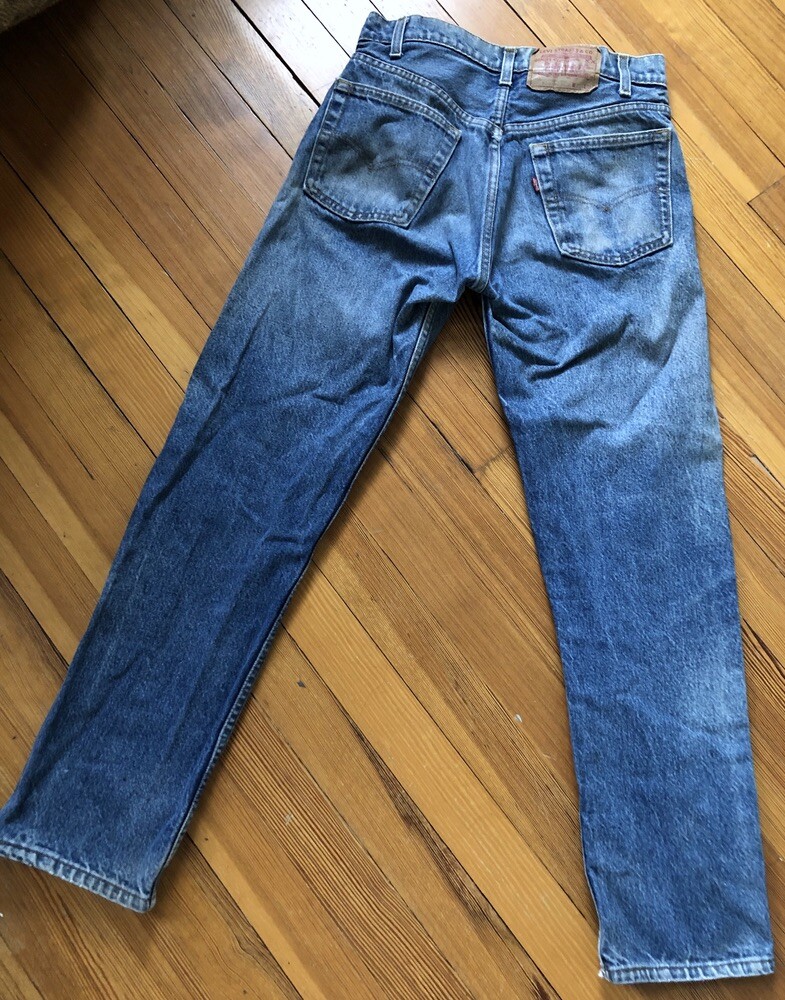 80'S　Levi's 505-0216　USA製　W38 Vintage 80's Levis 505 0216 Jeans Fits 36X31.5 Denim Indigo