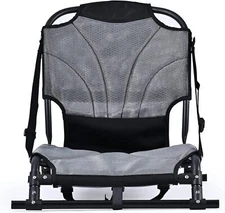 Folding Kayak Seat Breathable for Inflatable Kayak w/ Back Support Adjustable
