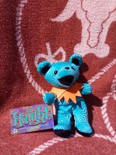 Grateful Dead Bean Bear Plush by Liquid Blue 7" - Haight