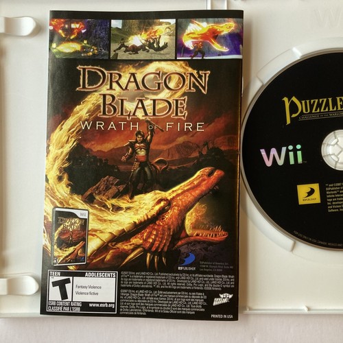 Nintendo Wii Puzzle Quest Challenge Of The Warlords 2007 used - Picture 14 of 15